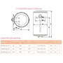 Бойлер Atlantic Ego Steatite VM 080 D400-1-BC: Потужність, кВт 1,2