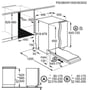 Вбудовувана посудомийна машина AEG FSM31401Z: Клас енергоспоживання / миття / сушіння A + / A / A