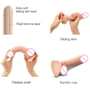 Реалистичный фаллоимитатор Strap-On-Me Sliding Skin Realistic Dildo Vanille - XL: Назначение Вагинальные