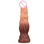 Фалоімітатор LoveToy Dual-Layered Silicone Cock 9.5" Brown