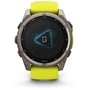 Смарт-часы Garmin Fenix 8 Solar 51mm Sapphire Titanium with Amp Yellow/Graphite Silicone Band (010-02907-21) фото 11