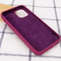 Чехол для iPhone Mobile Case Silicone Case Full Protective Maroon for iPhone 14: Цвет бордовый