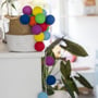 Гирлянда Cotton ball lights на 50 шаров 7,5м, Rainbow: Тип Хлопковые шарики