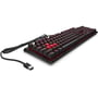 Клавиатура HP OMEN Encoder LED 104key Cherry MX Red USB Black (6YW76AA): Интерфейс подключения USB