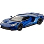 Автомодель - Ford Gt (голубой металлик, серебристый металлик, 1:32)