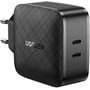 Зарядний пристрій Ugreen Wall Charger 2хUSB-C CD216 66W Black (70867)