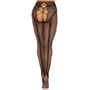 Колготки Leg Avenue Crotchless Net Tights with Heart Backseam Black One Size: Для кого Для женщин