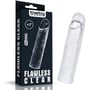 Насадка на пенис Flawless Clear Penis Sleeve Add 1'': Особенности Реалистичные