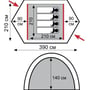 Намет Tramp ROCK 4 TRT-052.08: Призначення екстремальні