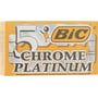 Bic Chrome Platinum Сменные лезвия классические для станка 20х5 шт.: Вид Лезвия