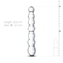 Стеклянный дилдо в виде бусин Gildo Glass Dildo No. 19 фото 7