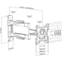 Кронштейн для ТВ Brateck KMA28-223L: Мин/макс. расстояние от стены 52-506 мм