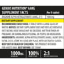 Аминокислота для спорта Genius Nutrition AAKG 180 tabs / 180 servings: Тип Аргинины