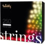 Smart LED Гірлянда Twinkly Strings RGBW 250_ BT + WiFi_ Gen II_ IP44_ кабель чорний: Кількість ламп 250