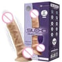 Фалоімітатор із вібрацією Silexd Premium Silicone Dildo Model 1 Size 8" + LRS: Наявність вібрації  Есть