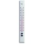 Термометр вуличний/кімнатний TFA метал Білий 103х39х806 мм (122015)