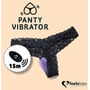 Вибратор в трусики FeelzToys Panty Vibrator Purple с пультом ДУ + сумочка-чехол: Тип управления Дистанционный пульт