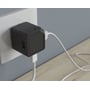 Зарядное устройство Allocacoc Wall Charger 2xUSB+2xUSB-C USBcube 15W Black (10466BK/EUACMC): Особенности USB-C, Быстрая зарядка