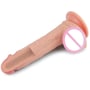 Фаллоимитатор LoveToy Dual-Layered Silicone Cock 8.5" Flesh: Тип Реалистичные