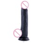 Фалоімітатор-насадка Hismith 8.3" Silicone Dildo Black: Наявність вібрації  Нет