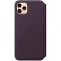 Чохол для iPhone Apple Leather Folio Case Aubergine (MX092) for iPhone 11 Pro Max: Колір фіолетовий