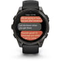 Смарт-годинник Garmin Fenix 8 AMOLED 47mm Sapphire Carbon Grey DLC with Black/Pebble Grey Silicone Band (010-02904-21): Стандарт захисту 10 ATM