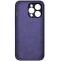 Чехол для iPhone Nillkin Silicone LensWing Magnetic Deep Purple for iPhone 14 Pro Max: Материалы Силикон