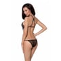 Ажурное боди Passion AZALIA BODY black L/XL: Вид Боди