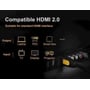 Кабель Ugreen Cable HDMI 4K M to HDMI 4K M 1.5m Yellow/Black (10128): Довжина 1.5 м