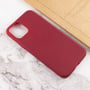 Чохол для iPhone TPU Case Candy Burgundy для iPhone 13 mini: Колір бордовый