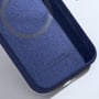 Чехол для iPhone Nillkin Silicone LensWing Magnetic Blue for iPhone 14 Pro Max: Цвет синий