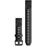 Garmin QuickFit 20 Watch Bands Black Silicone (010-13102-00): Цвет черный