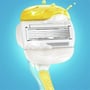 Gillette Venus Olay Coconut Сменные касеты для бритья для женщин 1 шт: Количество в упаковке, шт 1