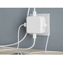 Зарядное устройство Allocacoc Wall Charger 2xUSB+2xUSB-C PowerUSB 60W PD White (11111WT/EUPUPD): Особенности Быстрая зарядка, USB-C, Power Delivery (PD)