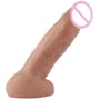 Гиперреалистичный силиконовый фаллоимитатор для секс-машин Hismith Hyper Realistic Silicone Dildo: Наличие вибрации Нет