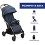 Прогулянкова коляска Chicco Goody XPlus синя (87040.38.07) (8058664173044): Матеріал коліс полиуретан