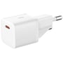 Зарядное устройство Baseus USB-C Wall Charger GaN5 mini 1C 20W White (CCGN050102): Кабель в комплекте отсутствует