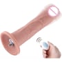 Фалоімітатор 10.2″ з вібрацією для секс-машин Hismith Silicone Dildo with Vibe