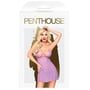 Мини-платье с кружевным лифом и стрингами Penthouse - Bedtime Story Purple S/M: Вид Комплекты