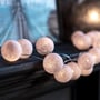 Гирлянда Cotton ball lights на 50 шаров 7,5м, White: Количество ламп 50