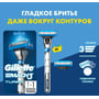 Gillette Mach3 Turbo Станок для бритья с 2 сменными касетами