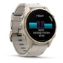 Смарт-часы Garmin Fenix 8 AMOLED 43mm Sapphire Soft Gold with Limestone Leather Band (010-02903-40): Время работы до 10 дней