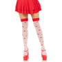 Чулки Leg Avenue Polka Dot Mushroom Thigh Highs One Size