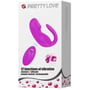 Вібратор для пар Pretty Love - 12 vibration functions, бездротовий контроль (BI-014482W): Тип і форма Вибромассажер