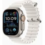 Apple Watch Ultra 2 GPS + Cellular 49mm Titanium Case with White Ocean Band (MREJ3) UA