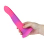 Фаллоімітатор, що світиться в темряві ADDICTION - Rave - 8" Glow in the Dark Dildo - Pink Purple: Наявність вібрації  Есть