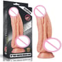 Фаллоимитатор LoveToy Dual-Layered Silicone Nature Cock 10" Flesh: Длина проникновения, см 17