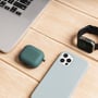 Чохол для навушників Switcheasy Skin Soft Touch Silicone Pine Green (GS-108-174-193-175) для Apple AirPods 3: Матеріал Силикон