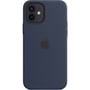 Чехол для iPhone Apple Silicone Case with MagSafe Deep Navy (MHL43) for iPhone 12/iPhone 12 Pro фото 9