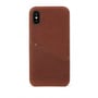 Чохол для iPhone Decoded Leather Brown (D7IPOXBC3CBN) for iPhone X/iPhone Xs